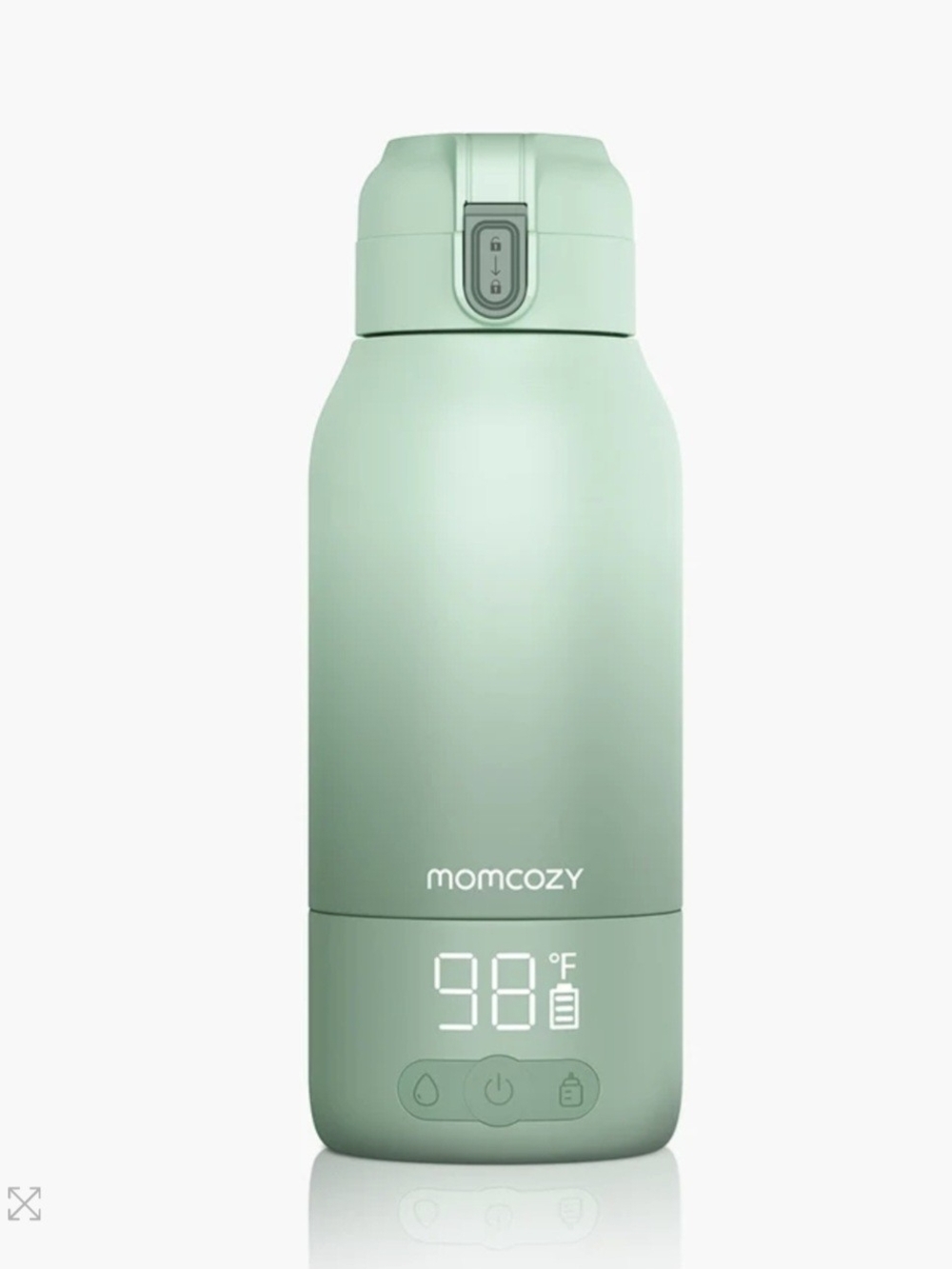 momcozy Mint Green Bottle Warmer For Milk/Water
